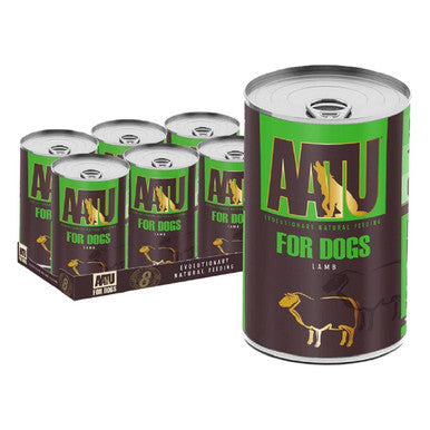 AATU Adult Lamb Wet Dog Food Tins
