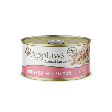 Applaws Cat Tin Whitefish with Salmon