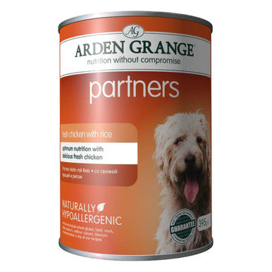 Arden Grange Partners Adult Chicken Rice Wet Dog Food