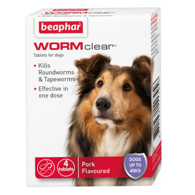 Beaphar WORMclear for Large Dog upto 40kg
