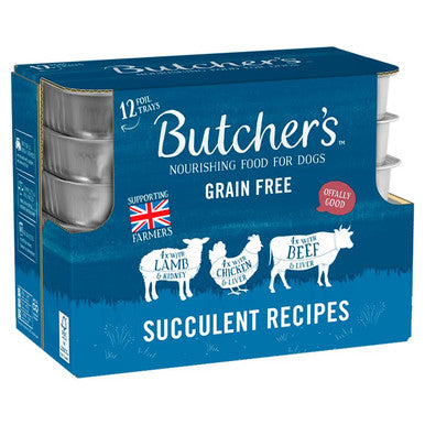 Butchers Succulent Recipes Dog Food Trays