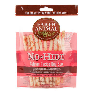 Earth Animal No Hide Salmon Dog Stix Dog Treat