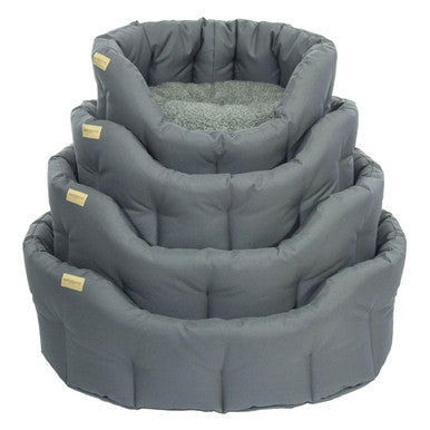 Earthbound Classic Waterproof Grey Dog Bed