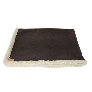 Earthbound Sherpa Chocolate Pet Blanket
