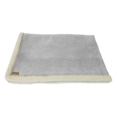 Earthbound Sherpa Grey Pet Blanket