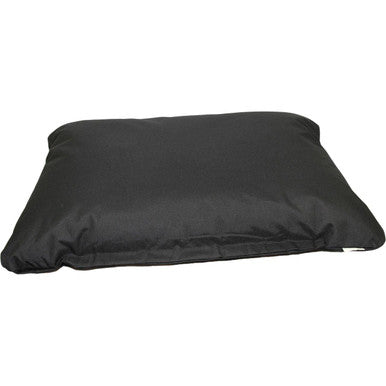 Earthbound Waterproof Flat Cushion Dog Bed Black