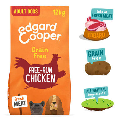 Edgard Cooper Adult Grain free Dry Dog Food with Fresh Free Run Chicken