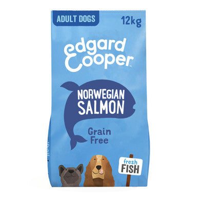 Edgard Cooper Adult Grain free Dry Dog Food with Fresh Norwegian Salmon