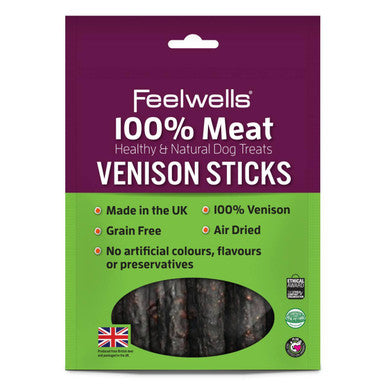 100% Meat Venison Sticks Dog Treat