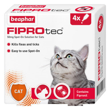 Combined flea and discount wormer for cats