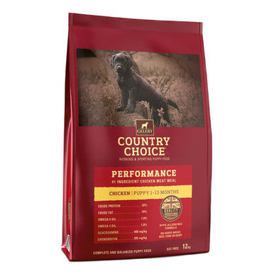 Gelert Country Choice Performance Puppy Dry Dog Food