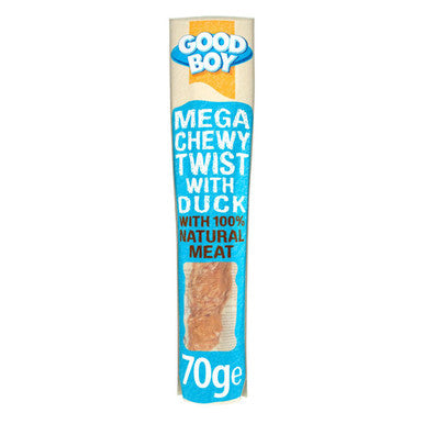 Good Boy Pawsley Co Mega Chewy Twist With Duck Dog Treat