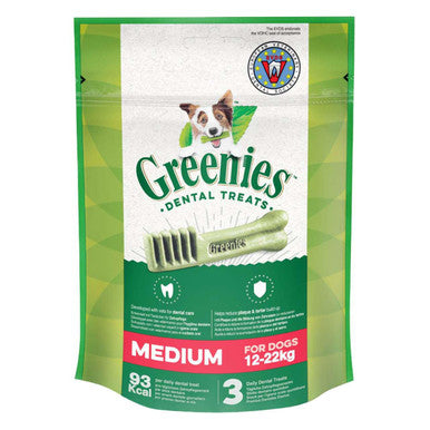 Greenies Original Adult Medium Dog Treat 3 Dental Chews
