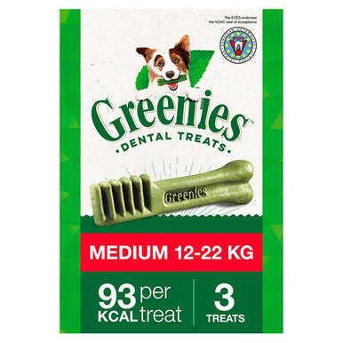 Greenies Original Adult Medium Dog Treat 3 Dental Chews