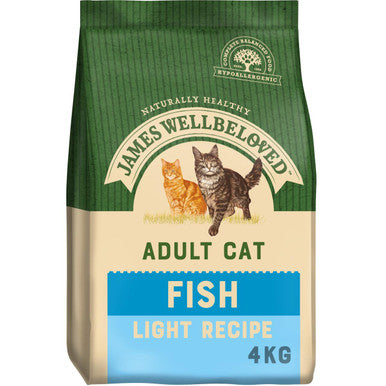 James Wellbeloved Complete Adult Light Fish Dry Cat Food