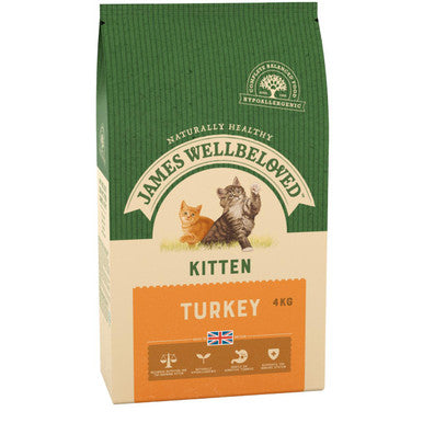 James Wellbeloved Complete Kitten Turkey Dry Cat Food