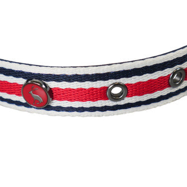Joules Red Coastal Dog Collar