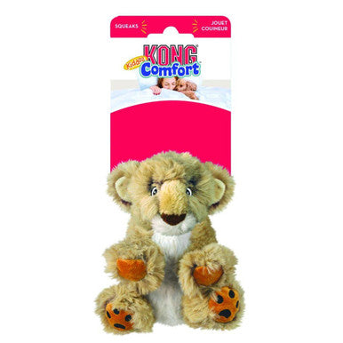 KONG Comfort Kiddos Lion Dog Toy