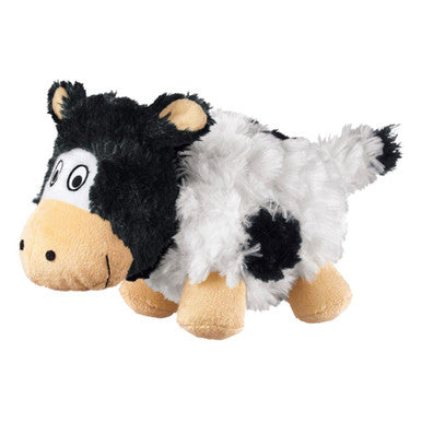 KONG Cruncheez Barnyard Cow Dog Toy