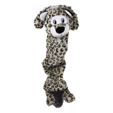 KONG Stretchezz Jumbo Snow Leopard for Dog Toy