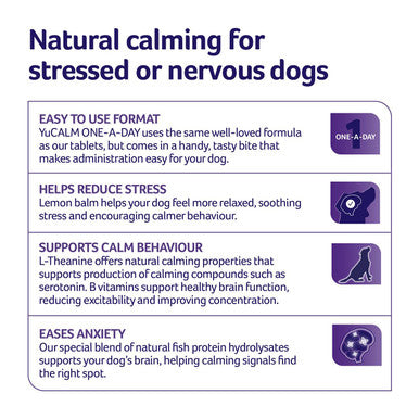 YuMOVE One A Day Calming Care Supplement for Medium Dogs