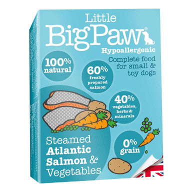 Little Big Paw Steamed Salmon Veg Dinner Wet Dog Food