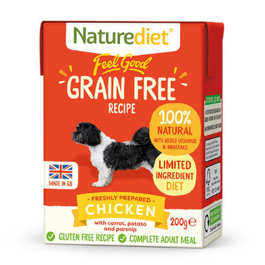 Naturediet Feel Good Grain free Chicken Complete Wet Dog Food