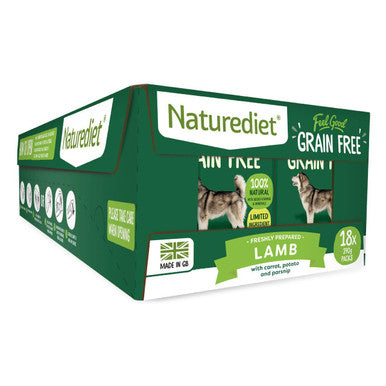 Naturediet Feel Good Grain free Lamb Complete Wet Dog Food