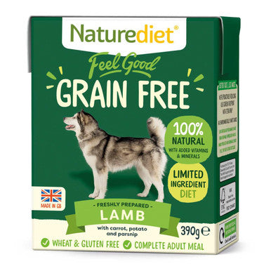 Naturediet Feel Good Grain free Lamb Complete Wet Dog Food