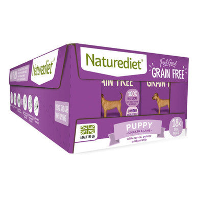 Naturediet Feel Good Grain free Puppy Complete Wet Dog Food