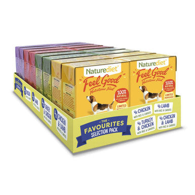 Naturediet Feel Good Variety Pack Dog Wet Food