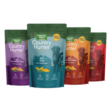 Natures Menu Country Hunter Superfood Selection Wet Dog Food Pouches