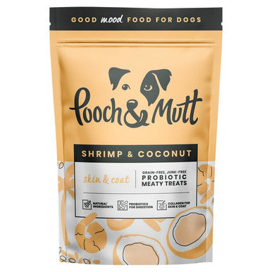 Pooch Mutt Shrimp and Coconut Coat Care Meaty Treat