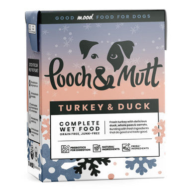 Pooch Mutt Turkey Duck Wet Dog Food