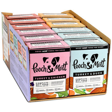 Pooch Mutt Wet Dog Food Cartons Multipack
