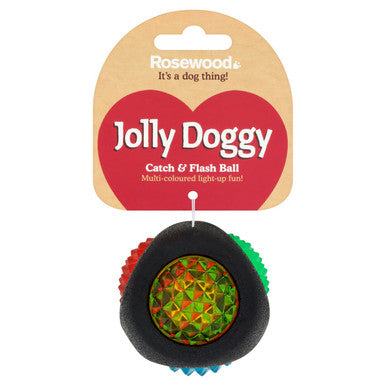 Rosewood Jolly Doggy Catch Flash Ball Medic Animal – MedicAnimal
