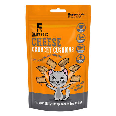 Rosewood Leaps Bounds Crunchy Cheese Cushion Cat Treat