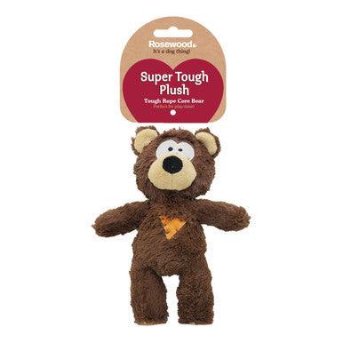 Rosewood Tough Rope Core Bear Dog Toy