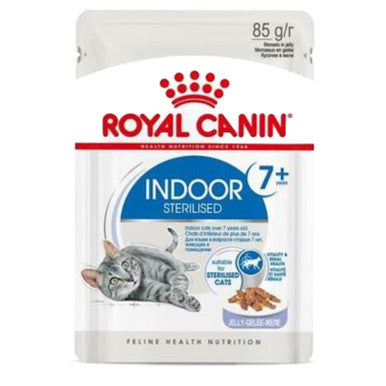 Royal Canin Indoor 7+ in Jelly Wet Cat Food