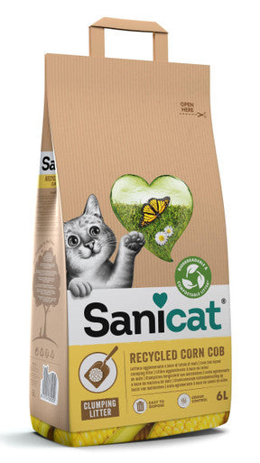Sanicat Clumping Corn Cat Litter