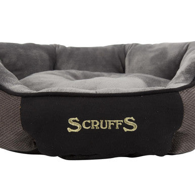 Scruffs Chester Box Bed Graphite Grey