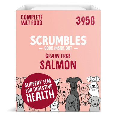 Scrumbles Wet Dog Food Pate Grain free Salmon