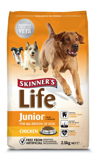 Skinners Life Junior Chicken Dry Dog Food