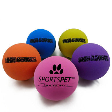 SPORTSPET High Bounce Ball for Pets Dog Toy