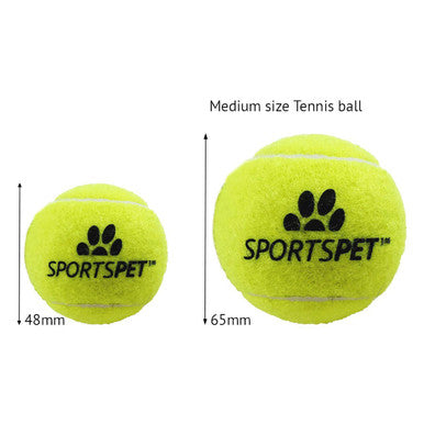 SPORTSPET Mini Tennis Balls Dog Cat Toy