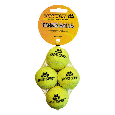 SPORTSPET Mini Tennis Balls Dog Cat Toy