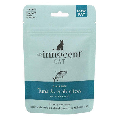 The Innocent Cat Tuna Crab Slices with Parsley
