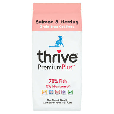 Thrive Premiumplus Salmon Herring Dry Cat Food