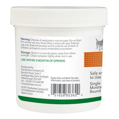 Vets Best Clean Eye Round Pads for Dog