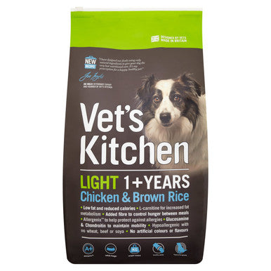 Vets Kitchen Adult Light Chicken Brown Rice Dry Dog Food